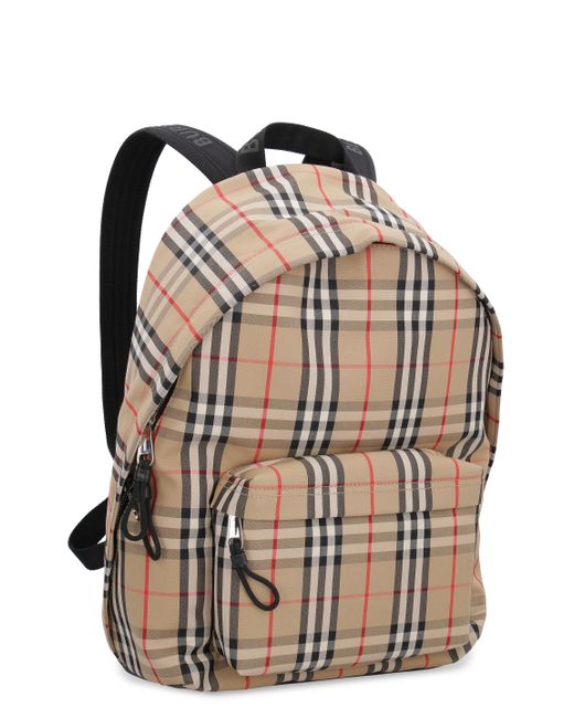 beige backpack mens