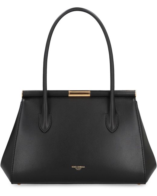 Borsa a mano Marlene in pelle di Dolce & Gabbana in Black