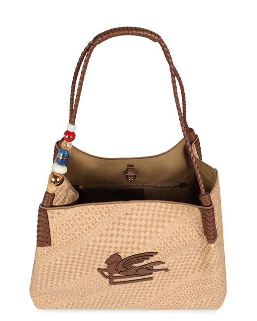 Etro Natural Shopping Bag Libra Large