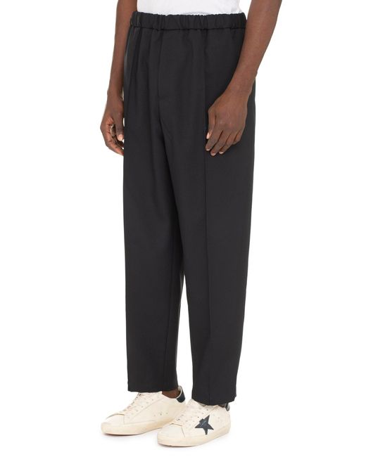Jil Sander Blue Cropped Pants For for men