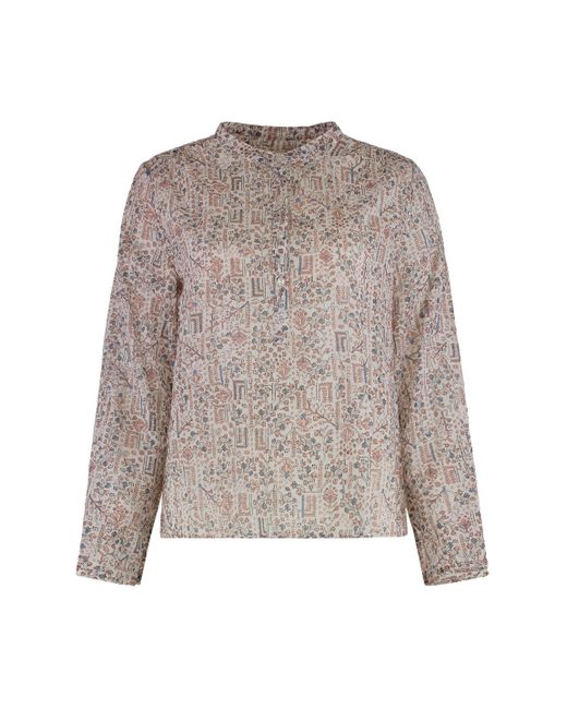 Blusa Maria in cotone di Isabel Marant in Multicolor