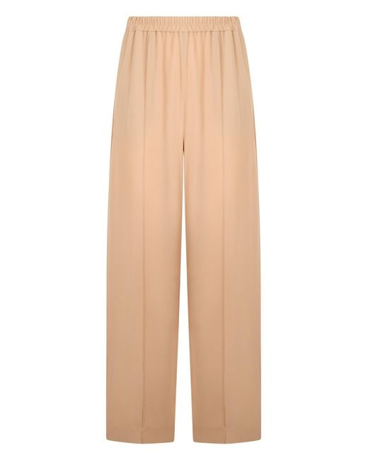 Fabiana Filippi Natural Wide-Leg Pants