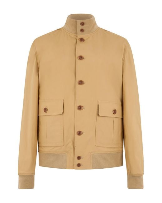 Valstar Natural Jacket With Applied Pockets
