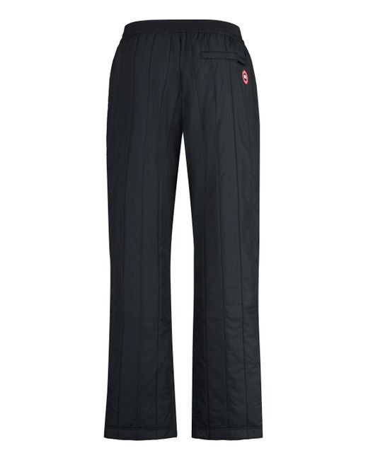Canada Goose Blue Carlyle Technical Fabric Pants for men