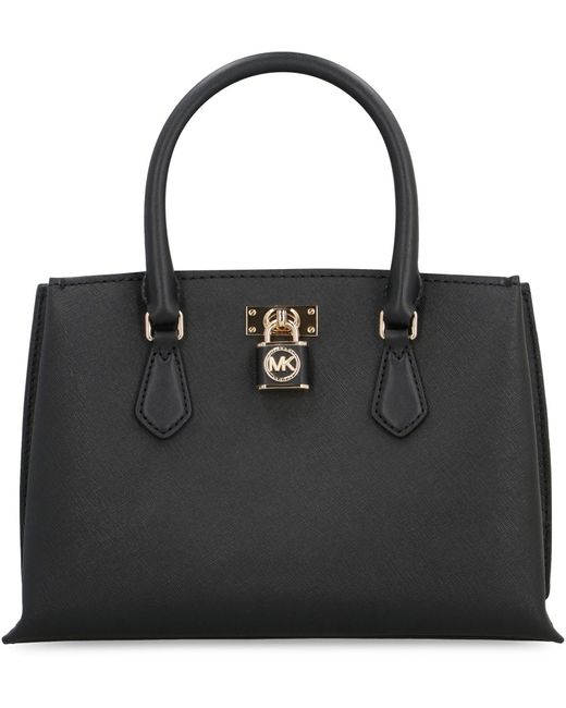 MICHAEL Michael Kors Black Ruby Leather Handbag
