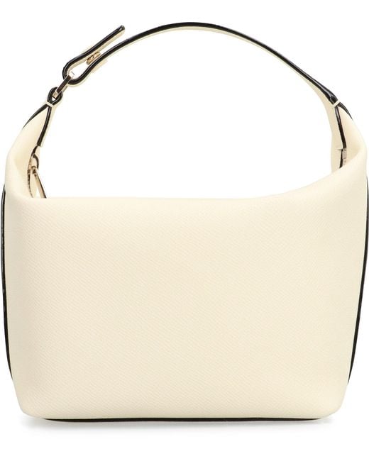 Valextra Blue Mochi Mini Handbag