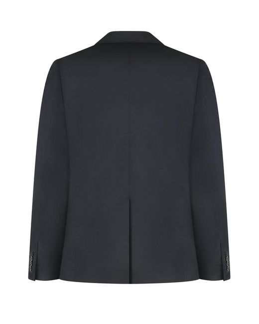 Dolce & Gabbana Black Single-Breasted Two-Button Jacket for men
