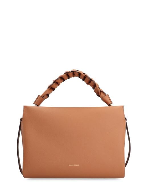 Coccinelle Brown Boheme Leather Handbag