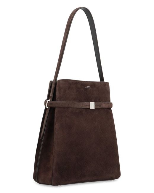 Totême Brown Bucket Bag