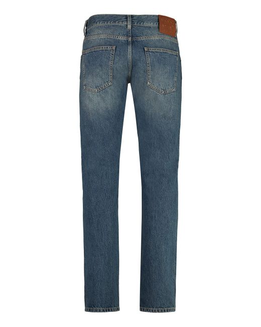 Gucci Blue 5-pocket Jeans for men