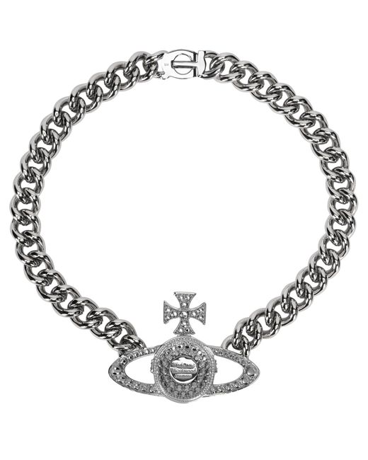 Vivienne Westwood Metallic Neysa Chain Necklace