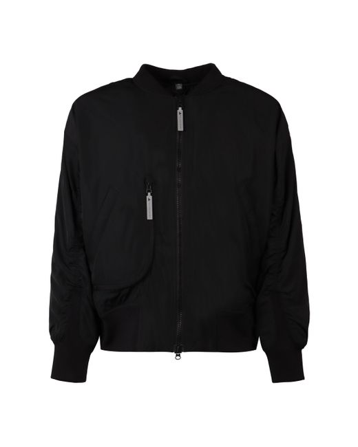 Adidas By Stella McCartney Black X Stella Mccartne Logo-print Lightweight Jacket