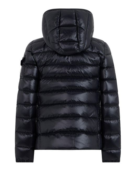 Moncler Black Bady Nylon Puffer Down Jacket For
