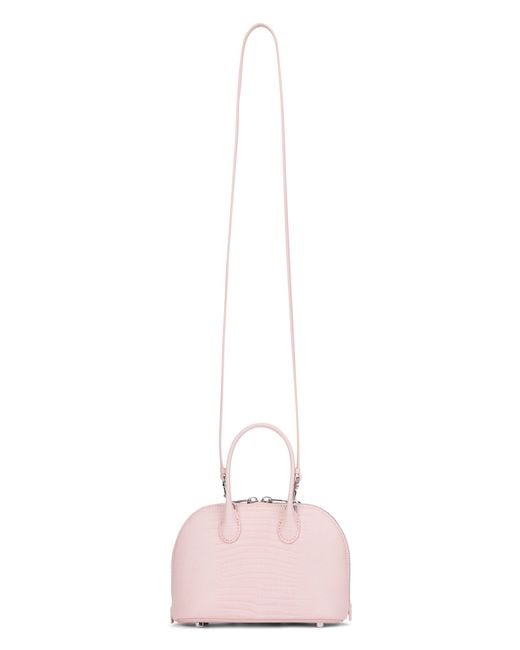 Self-Portrait Pink Mini Handbag With Pendants