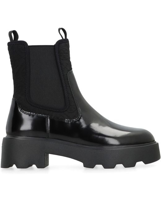 Tory Burch Black Chelsea Boots