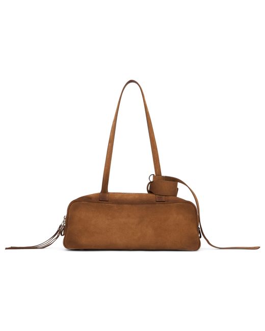 Balenciaga Brown Carrie Bowling Bag Small