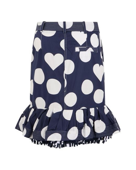 Jacquemus Blue With Ruffles