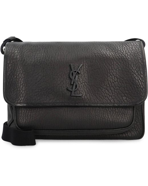 Saint Laurent Gray Messenger Niki for men