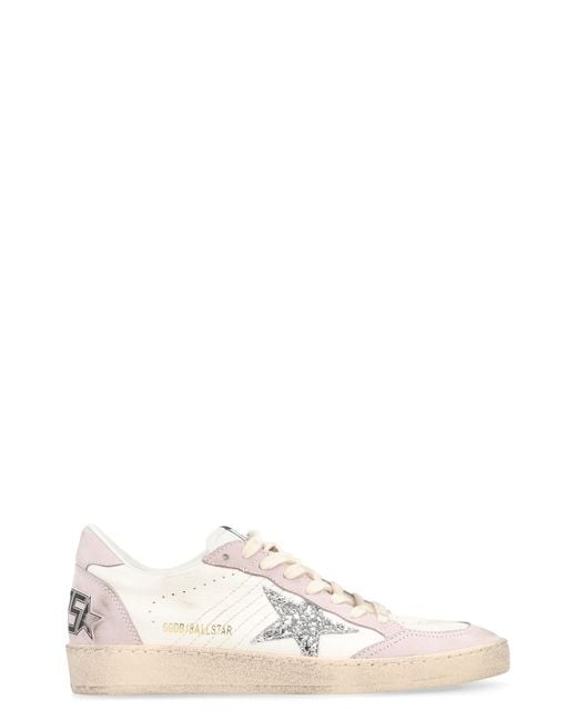 Golden Goose Deluxe Brand White Sneakers Low-Top Ball Star