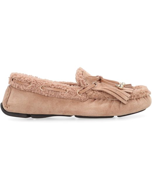 Jimmy Choo Brown Moccasins Manon F