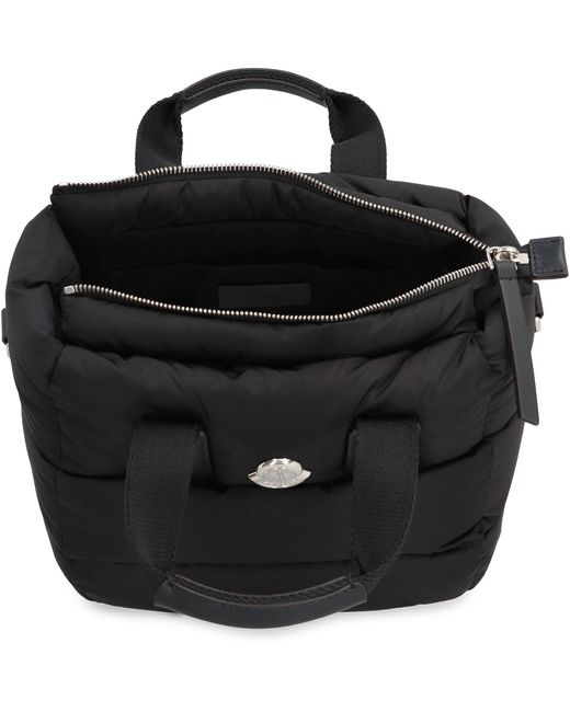 Borsa a mano mini Caradoc in nylon di Moncler in Black