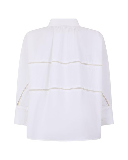 Fabiana Filippi White Crop Top