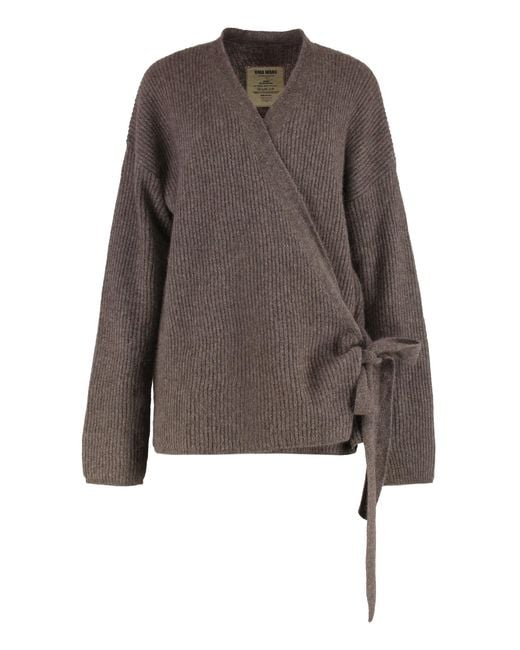 Uma Wang Brown Cardigan
