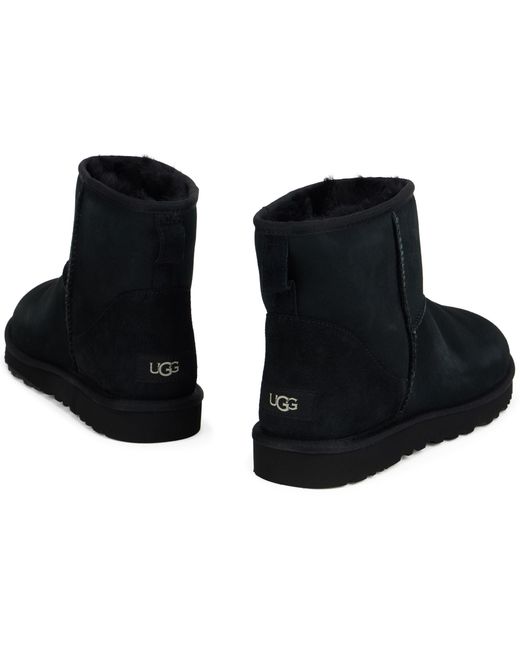 Ugg Black Classic Mini Boots for men