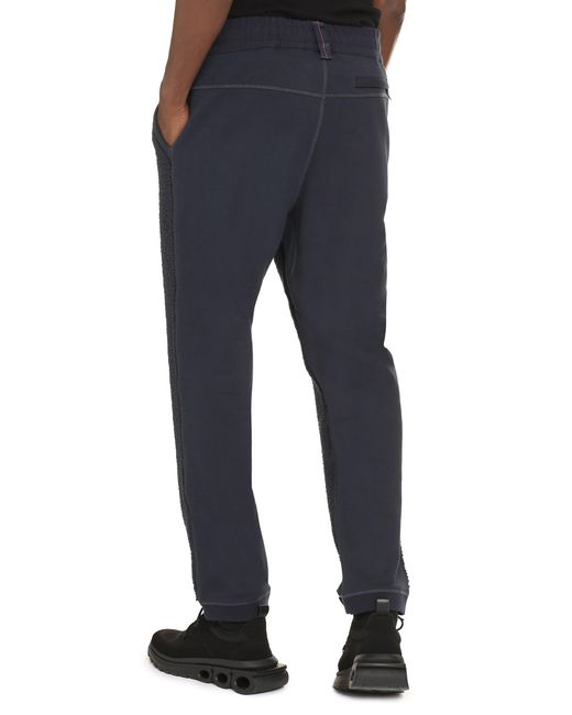 Parajumpers Blue Kiri Cotton Blend Trousers for men