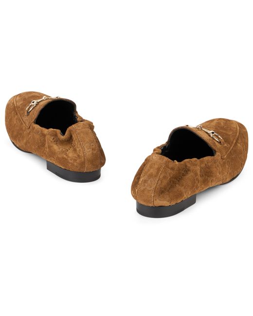 Gucci Brown Jordaan Moccasin