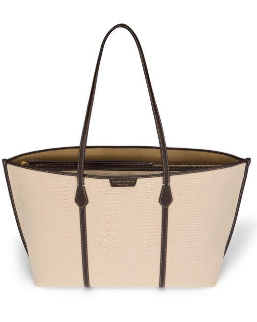 Tory Burch Natural Perry Tote Bag