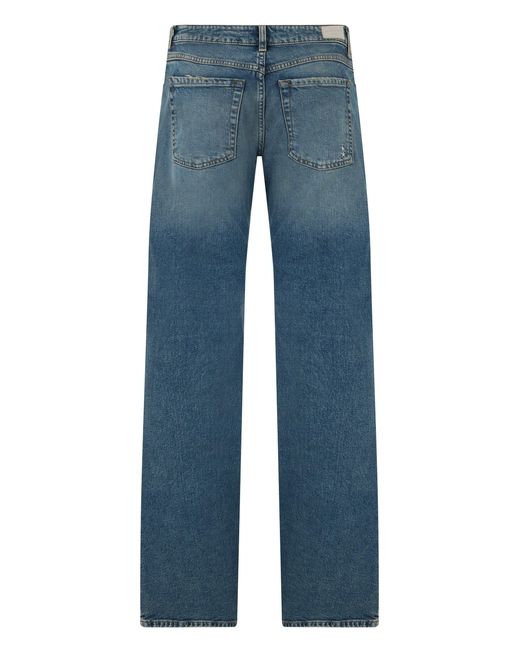 ICON DENIM Blue Straight Jeans