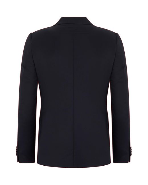 Zegna Blue Single-Breasted Jacket for men