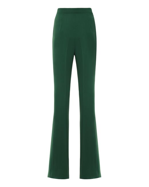 Max Mara Green Cosmo Cady Trousers