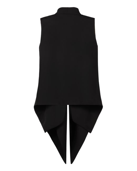 Ferragamo Black Wool Vest