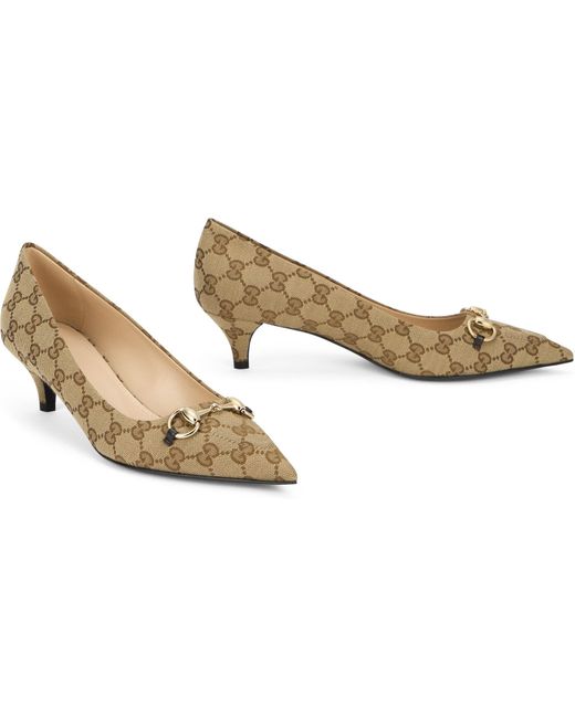Gucci Brown Décolletage With Clip