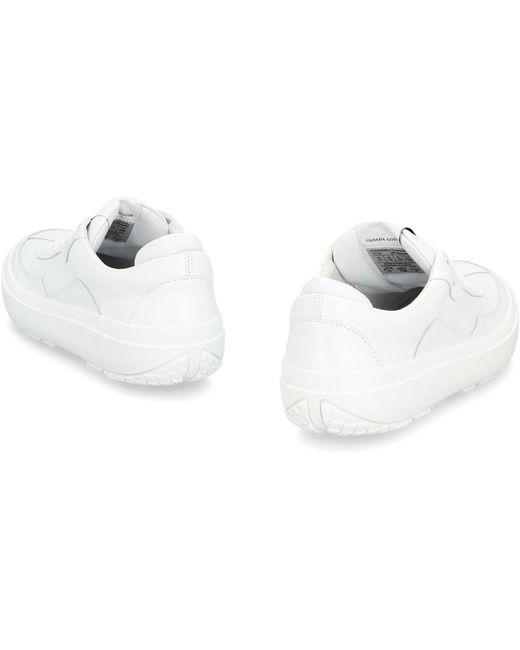 Canada Goose White Ossington Low-Top Sneakers for men