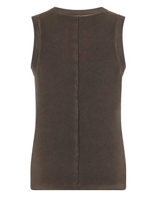 Uma Wang Brown Sleeveless Top