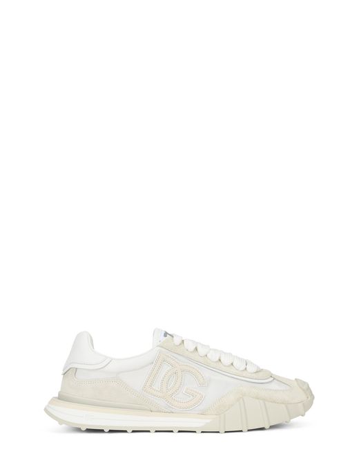 Dolce & Gabbana White Sneakers Dg Athletic for men