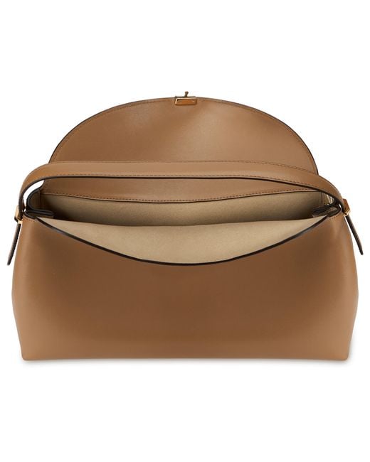 Totême  Brown T-Lock Handbag