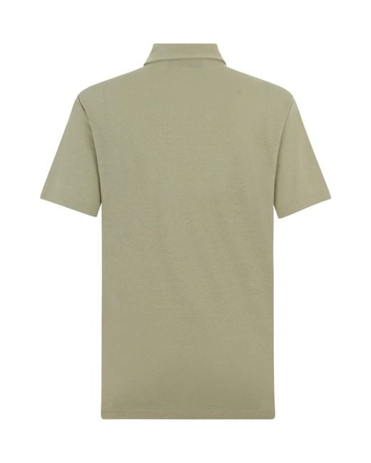 Slowear Green Cotton Polo for men