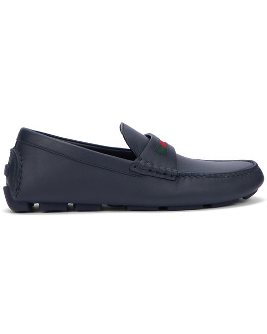 Gucci Blue Driver Moccasin for men