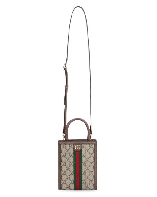 Gucci Natural Ophidia Gg Mini Crossbody Bag