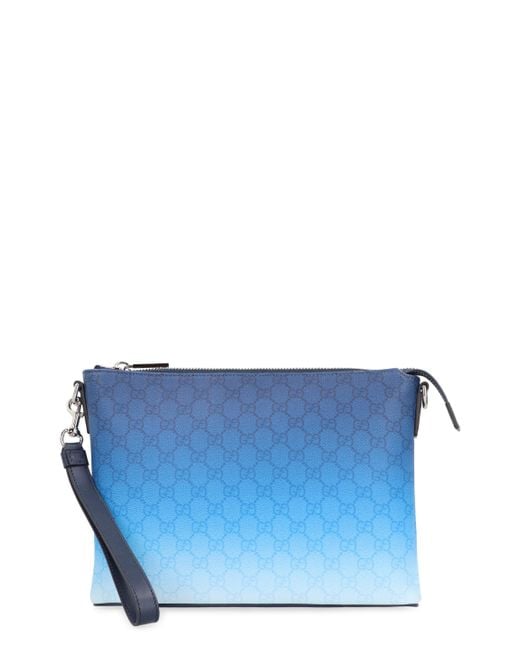 Gucci Blue Chroma Pouch for men