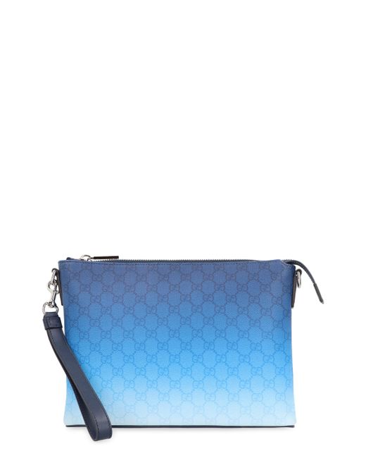 Pouch Chroma di Gucci in Blue da Uomo