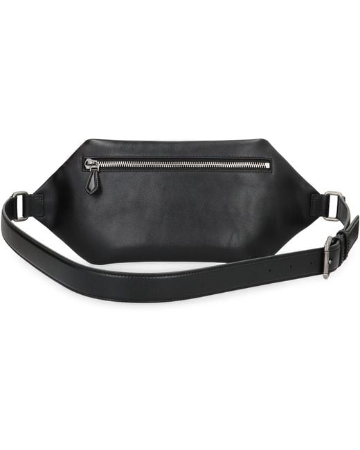 Dolce & Gabbana Black Marsupio Lock for men