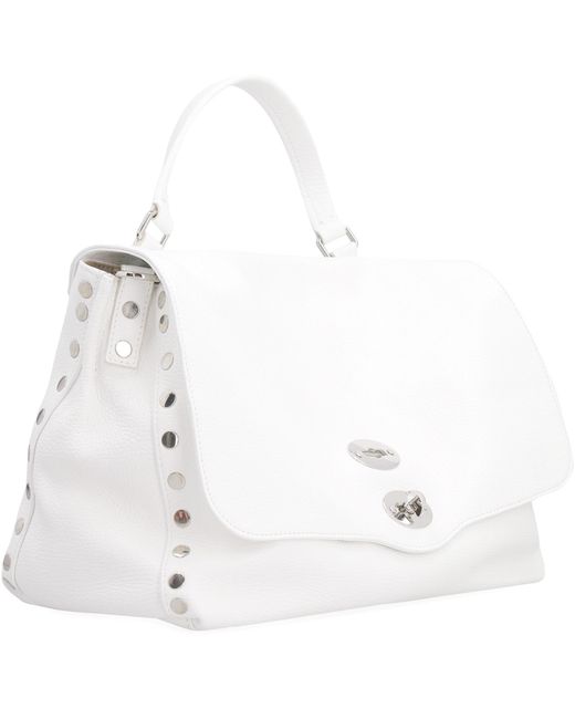 Borsa Postina M a mano in pelle di Zanellato in Bianco | Lyst