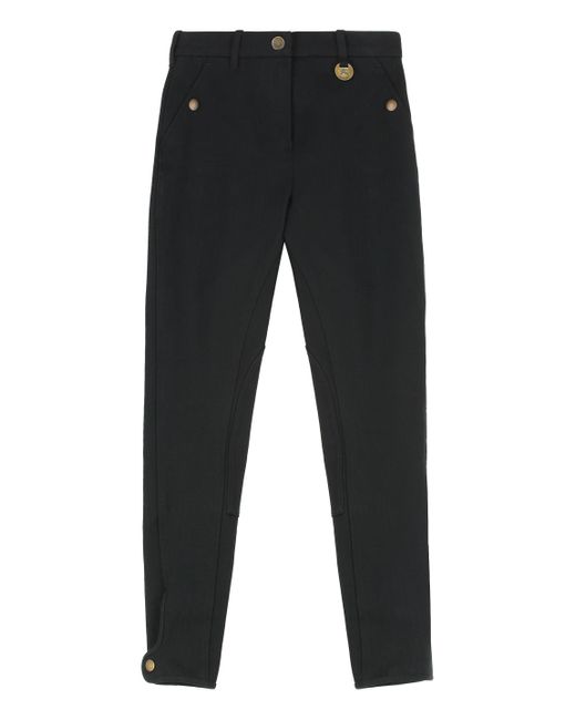 Burberry Black Jodhpur Trousers