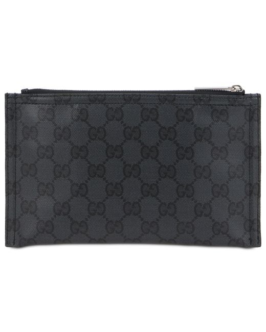 Gucci Gray Pouch With Monogram for men