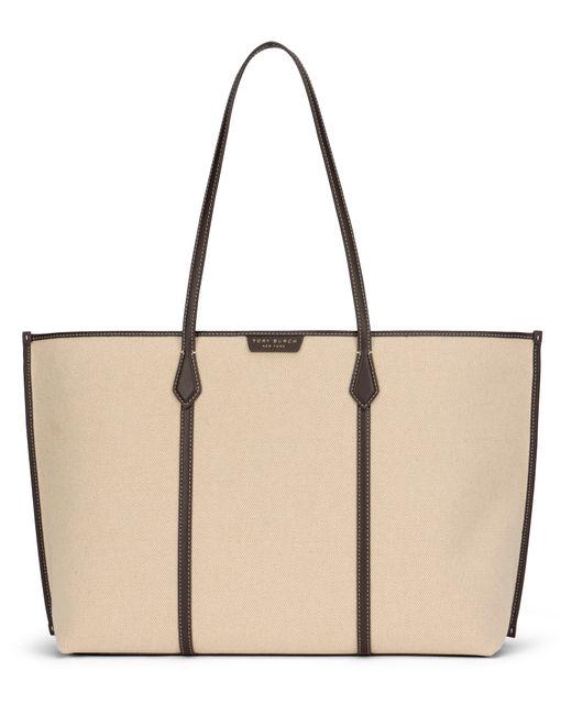 Tory Burch Natural Perry Tote Bag